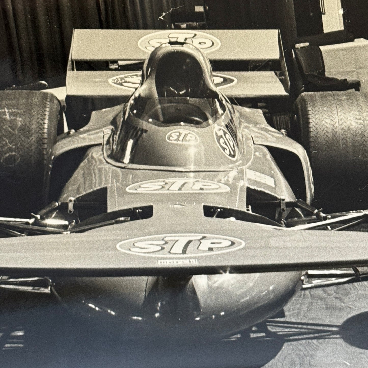Vintage STP Racing Car Photo Photograph Print Ballroom Display Lot 5x