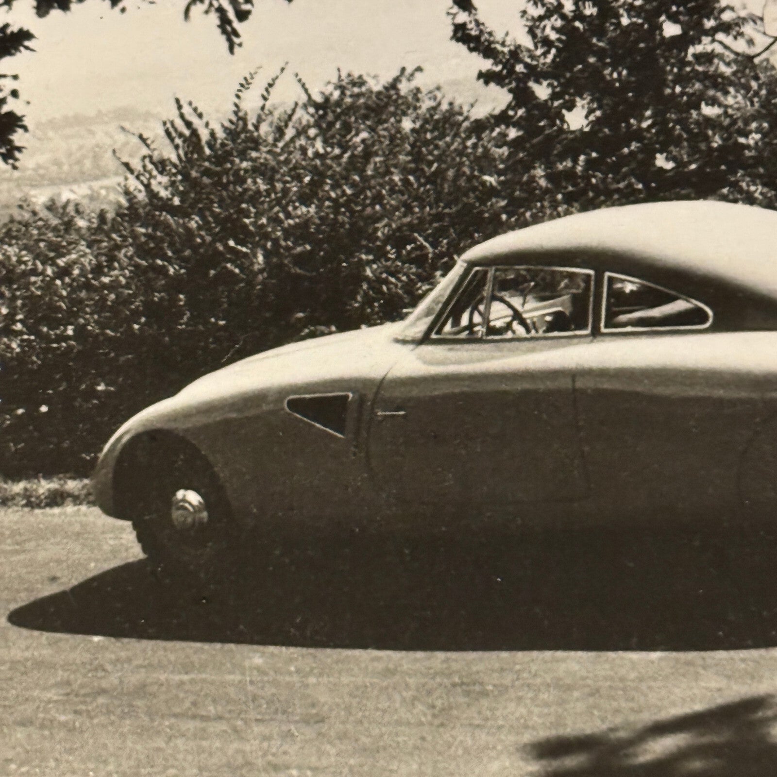 Vintage Streamline Streamliner Aerodynamic Car Automobile Photo Photograph Print
