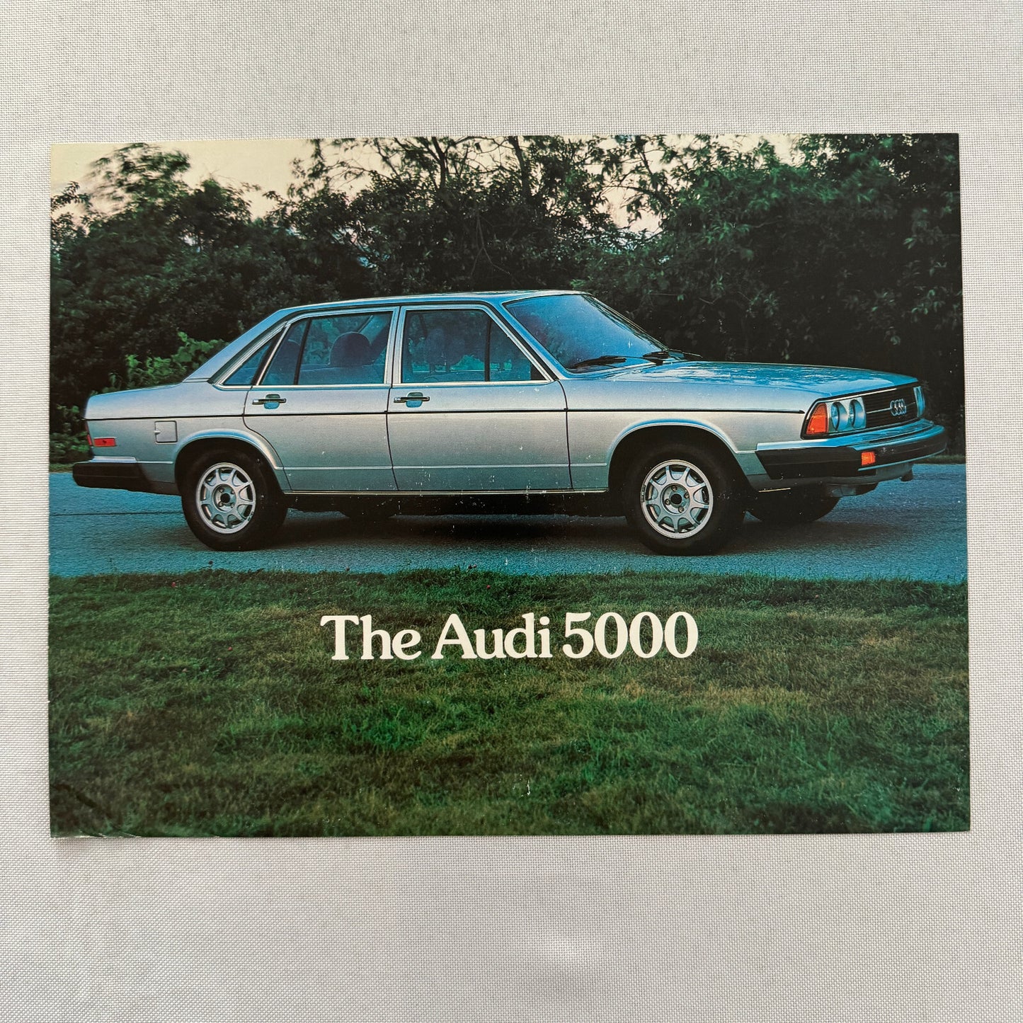1978 Audi 5000 Car Sales Sheet Brochure Brochure Vintage