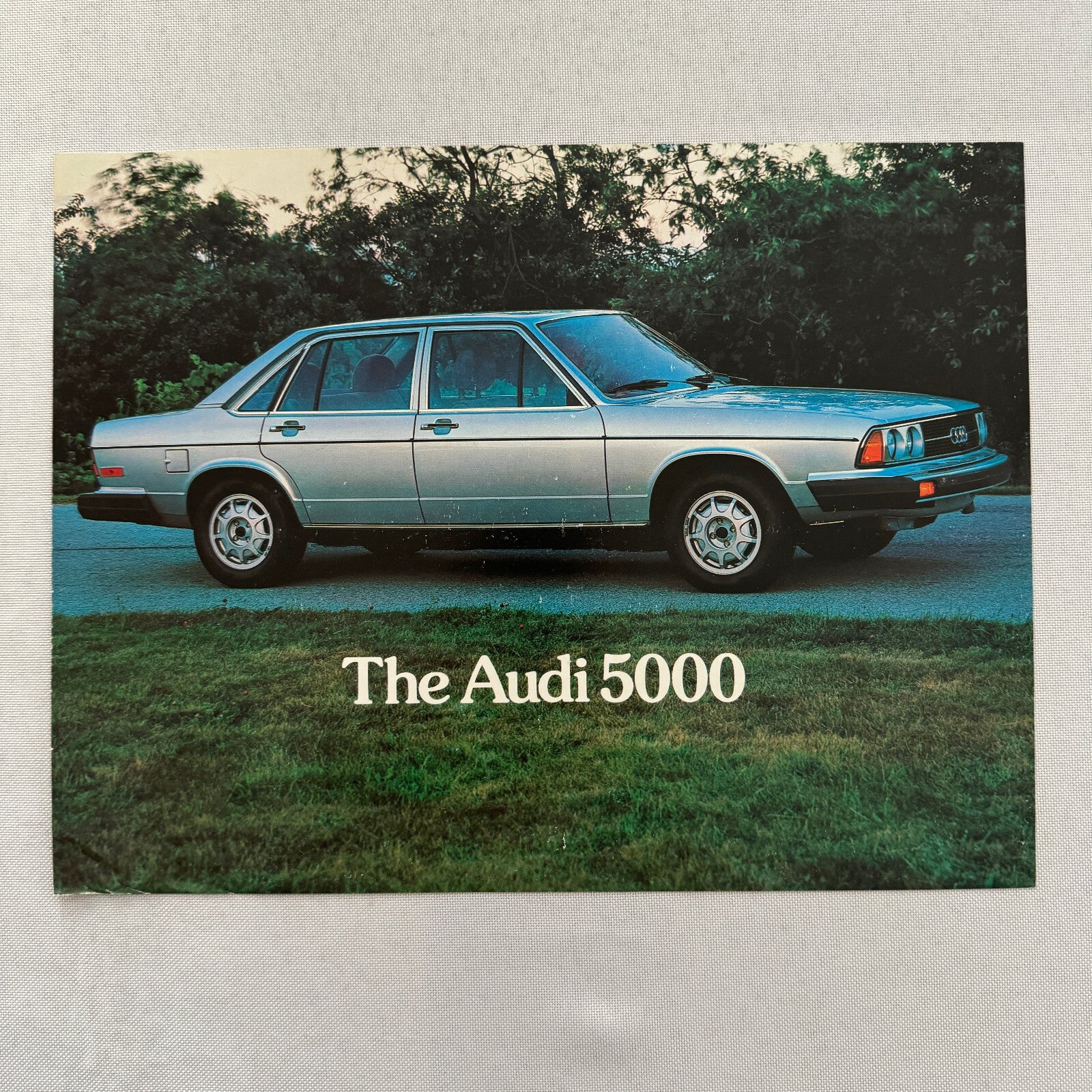 1978 Audi 5000 Car Sales Sheet Brochure Brochure Vintage