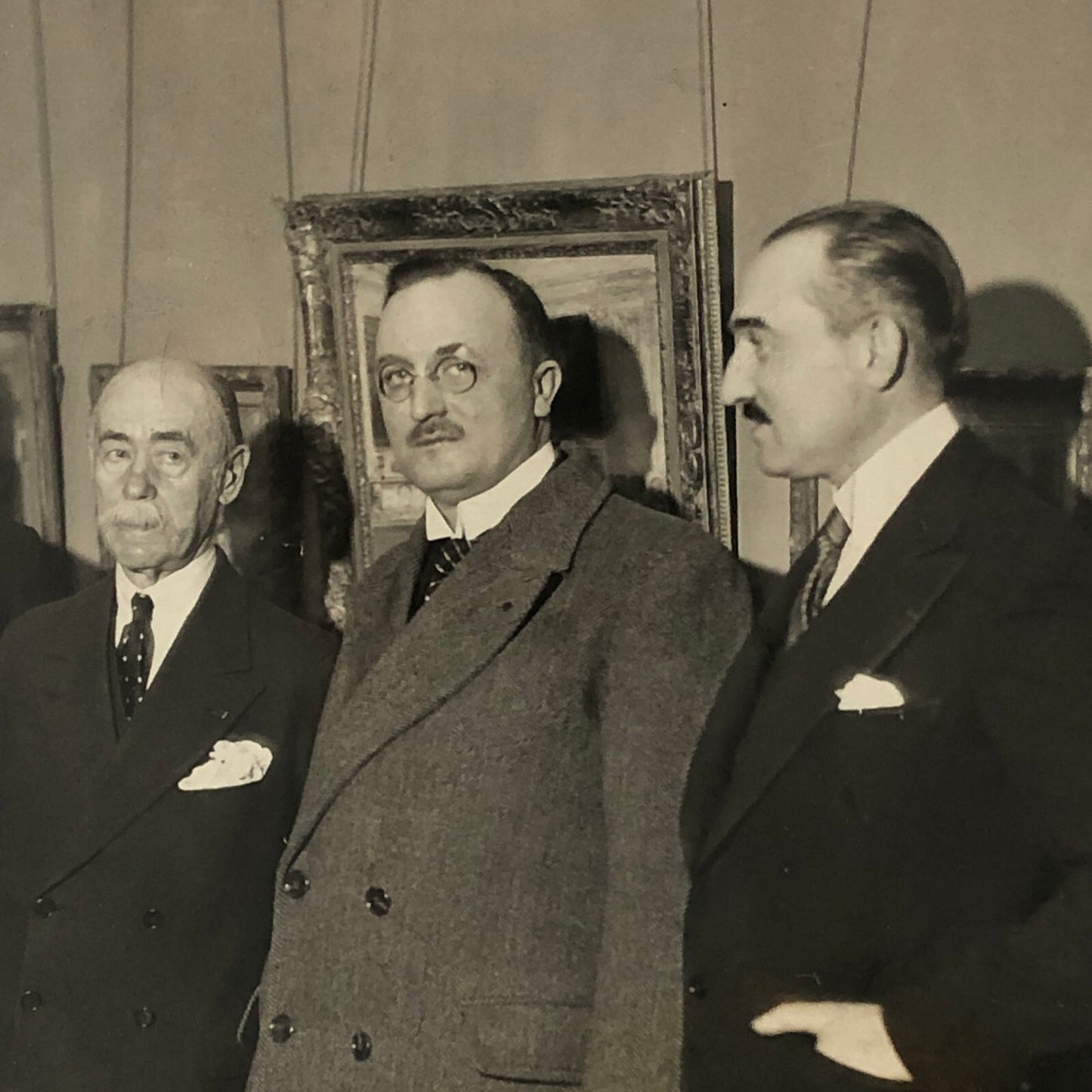 Press Photo Photograph Art Exhibition Galerie Jean Charpentier France Ambassador