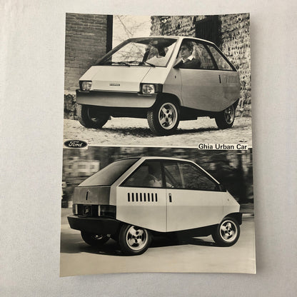 Vintage Ford Ghia Urban Car Concept Car Photo Photograph