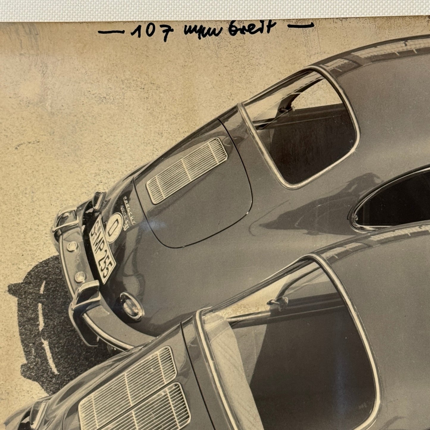 Vintage Porsche 356 Car Photo Photograph Print