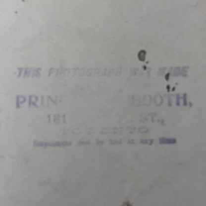 Antique CNE Canadian National Exhibition Pringle and Booth Photo Photograph