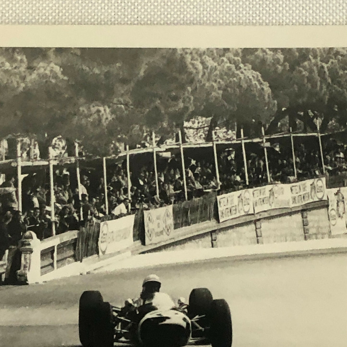 Vintage Grand Prix Racing Car Driver Photo Photograph Print 