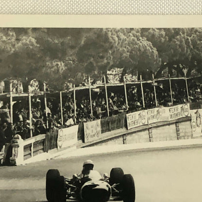 Vintage Grand Prix Racing Car Driver Photo Photograph Print 