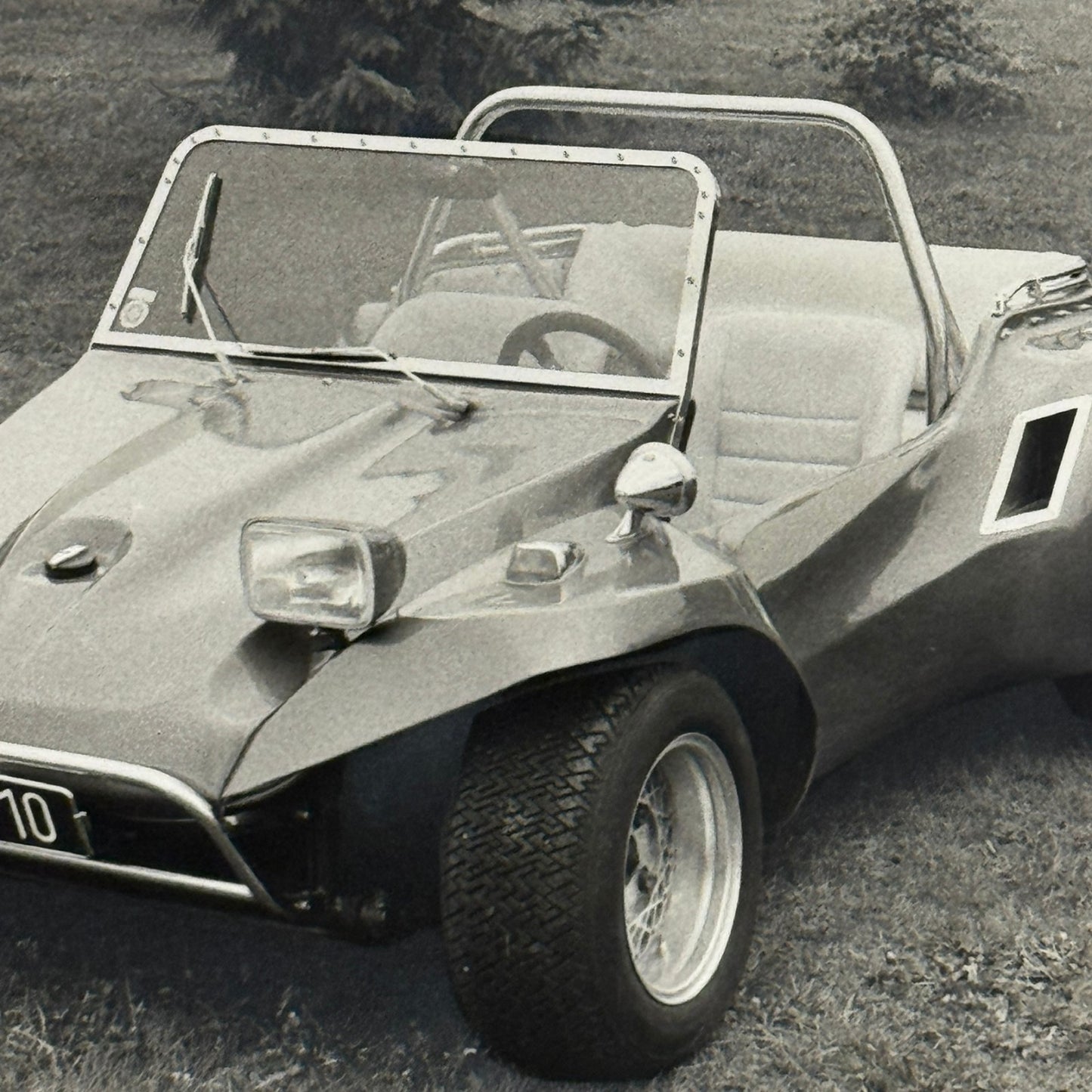 Vintage Volkswagen Dune Buggy Photo Photograph Print VW