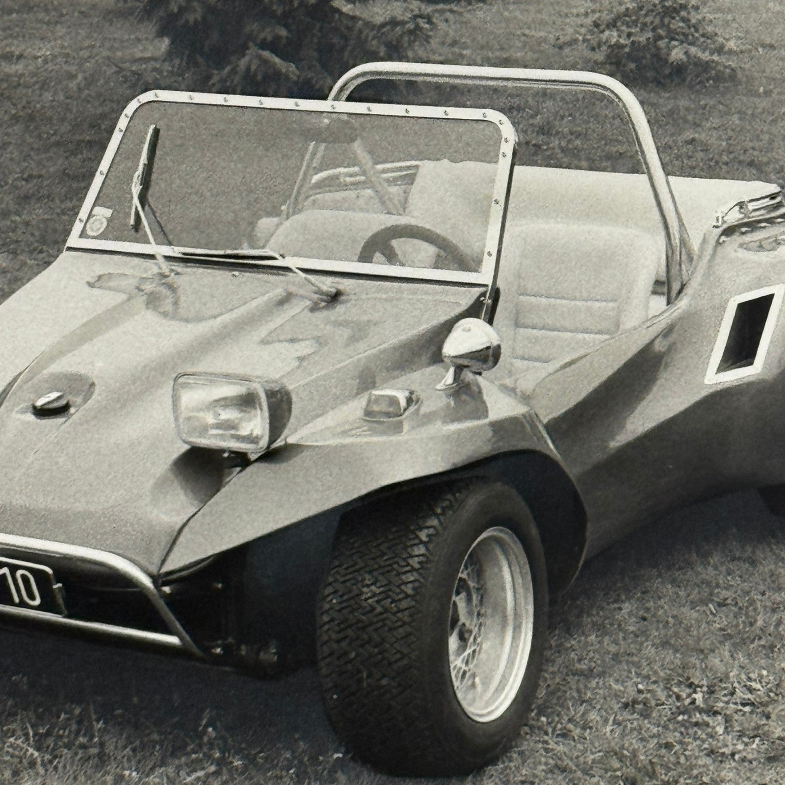 Vintage Volkswagen Dune Buggy Photo Photograph Print VW