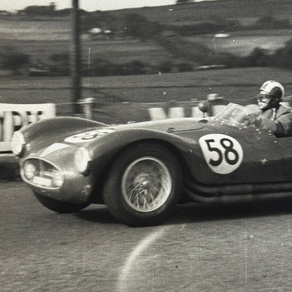 1954 Dundrod TT Racing Photo Maserati A6GCS Photograph Motorsport Modern Print
