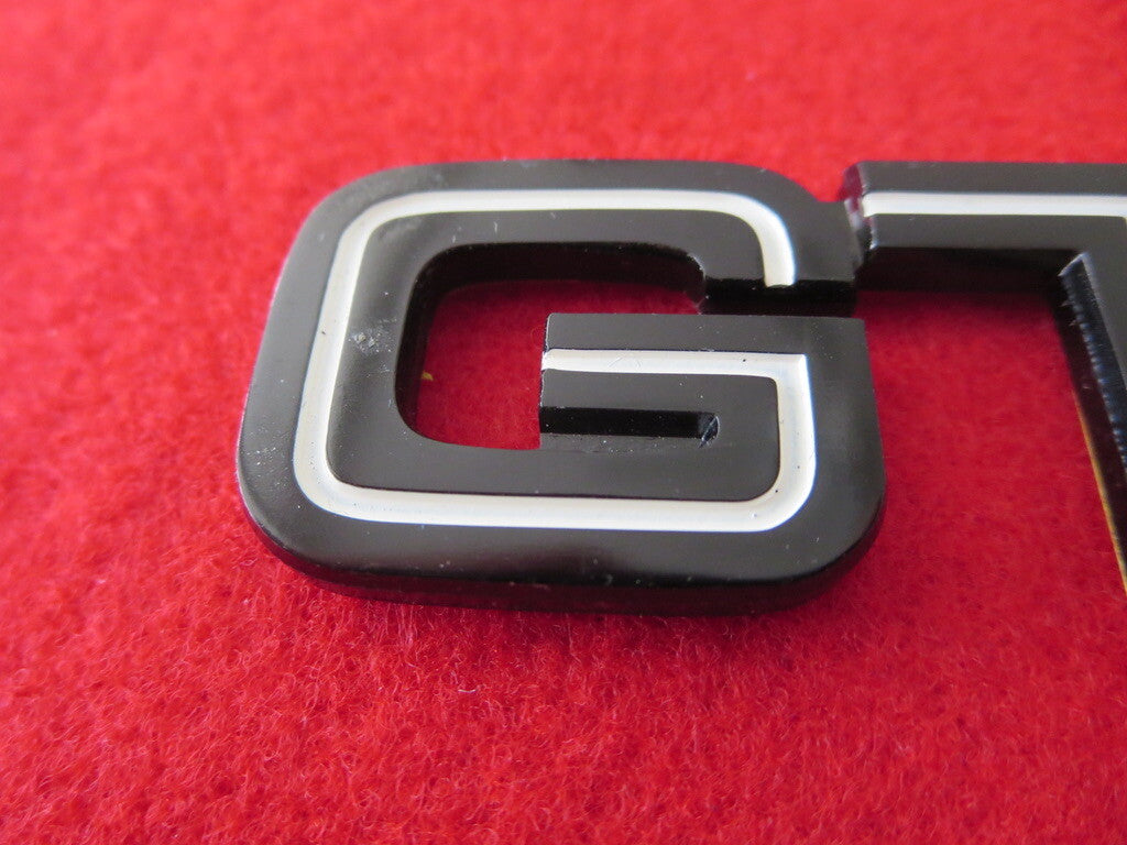 Ferrari GTB Badge Emblem Script Logo - Rare Factory Original 328 