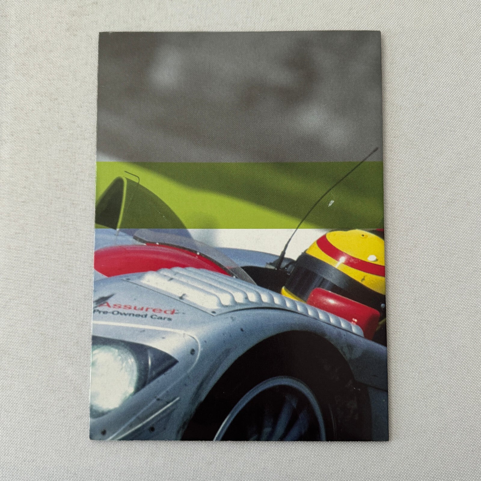 2001 European LeMans Racing Poster Audi Car