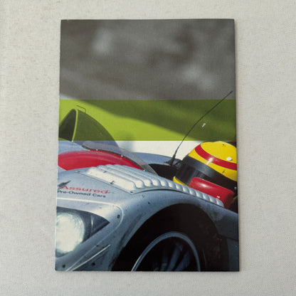2001 European LeMans Racing Poster Audi Car
