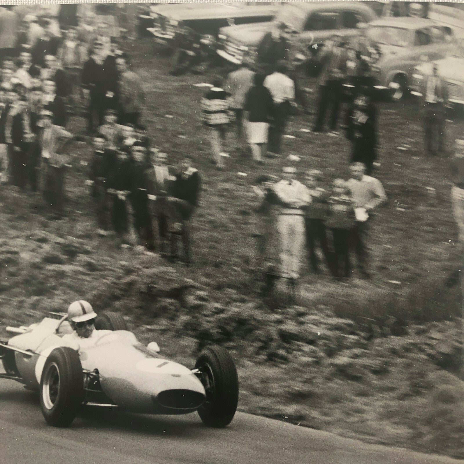 Vintage Car Racing Photo Photograph - Jack Brabham Grand Prix 