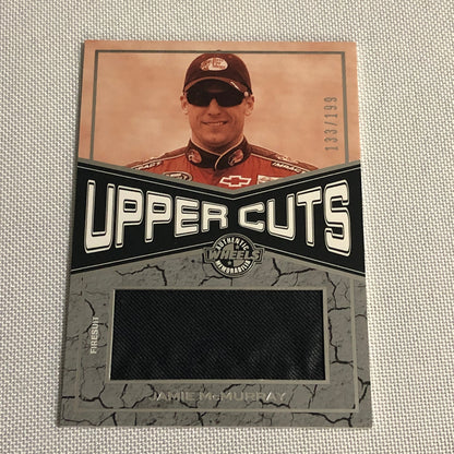 2010 Wheels Uppercuts Jamie McMurray Race Used Firesuit Relic Card /199 NASCAR