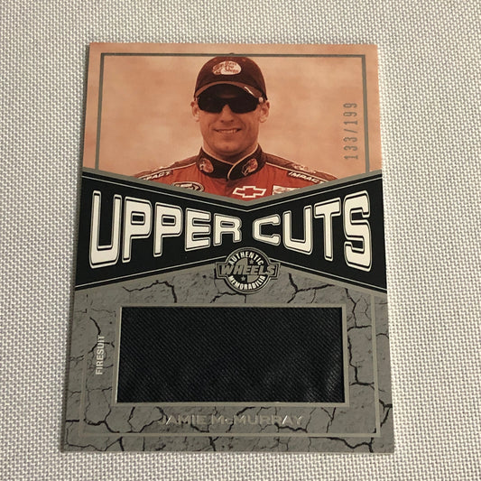 2010 Wheels Uppercuts Jamie McMurray Race Used Firesuit Relic Card /199 NASCAR