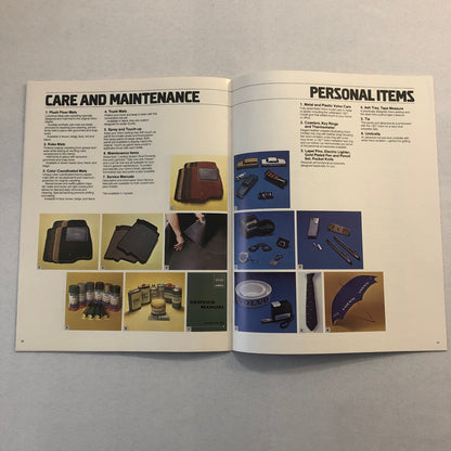 1980 Volvo Accessories Sales Brochure Catalog GT Sport Audio Lifestyle +