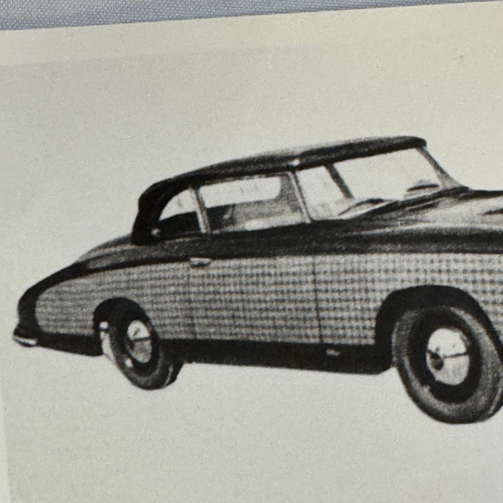 Vintage Coachbuilder Car Automobile Convertible Photo Photograph Unidentified