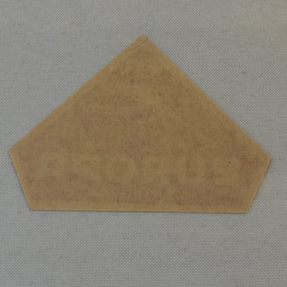 Vintage Hotel Travel Luggage Label Leningrad USSR Hotel Europa