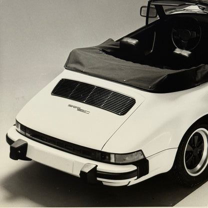 Porsche 911 SC Cabriolet Convertible Car Factory Press Photo Photograph