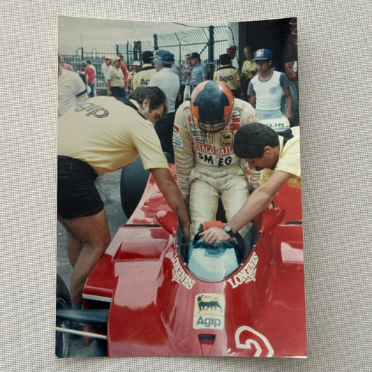 Gilles Villeneuve Ferrari F1 Formula One Car Photo Photograph Modern Print