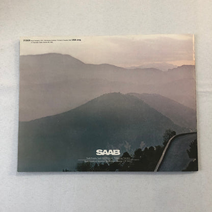 1983 Saab 900 Sales Brochure Catalog Advertising Saab 900 Turbo 900S 900 S