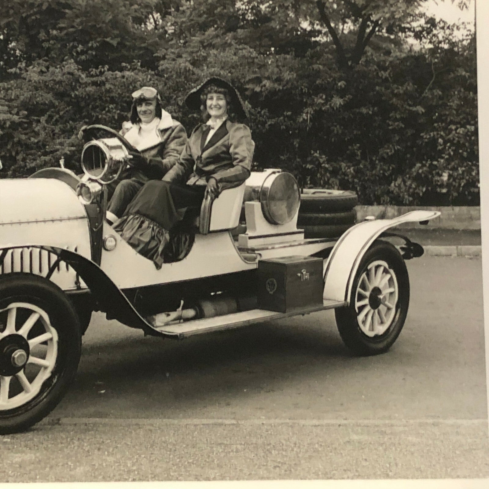 Vintage 1912 NAG Car in Great British Film Rally 1990 Press Photo Photograph 