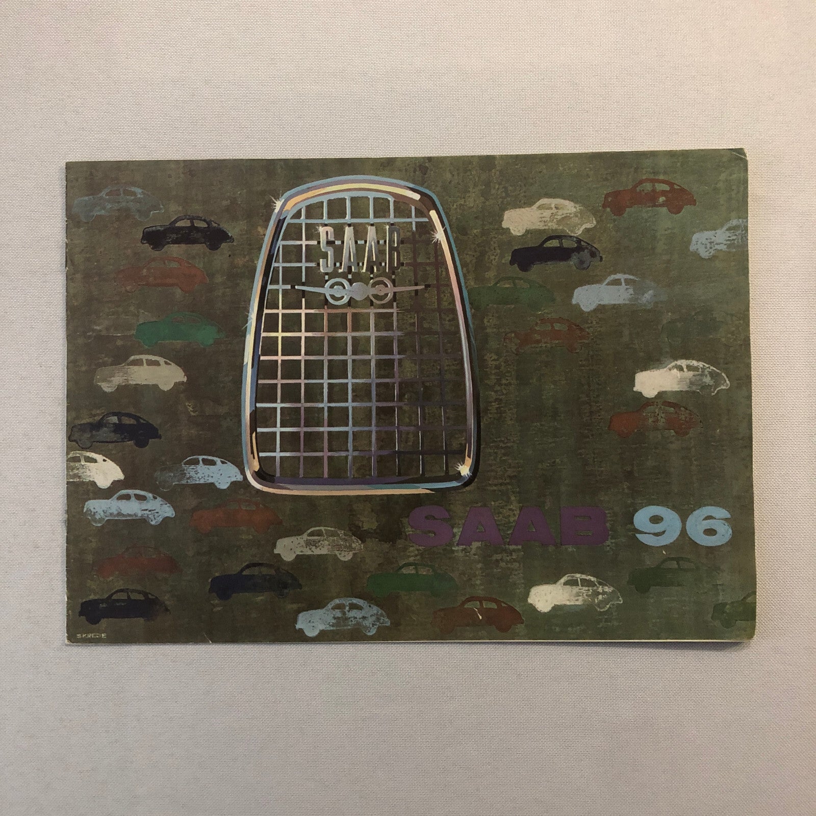 Vintage Saab 96 Sales Brochure Catalog Advertising