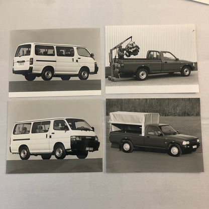 1989 Toyota Truck Press Kit with Photos Liteace Hiace Hilux Model F GERMAN Text