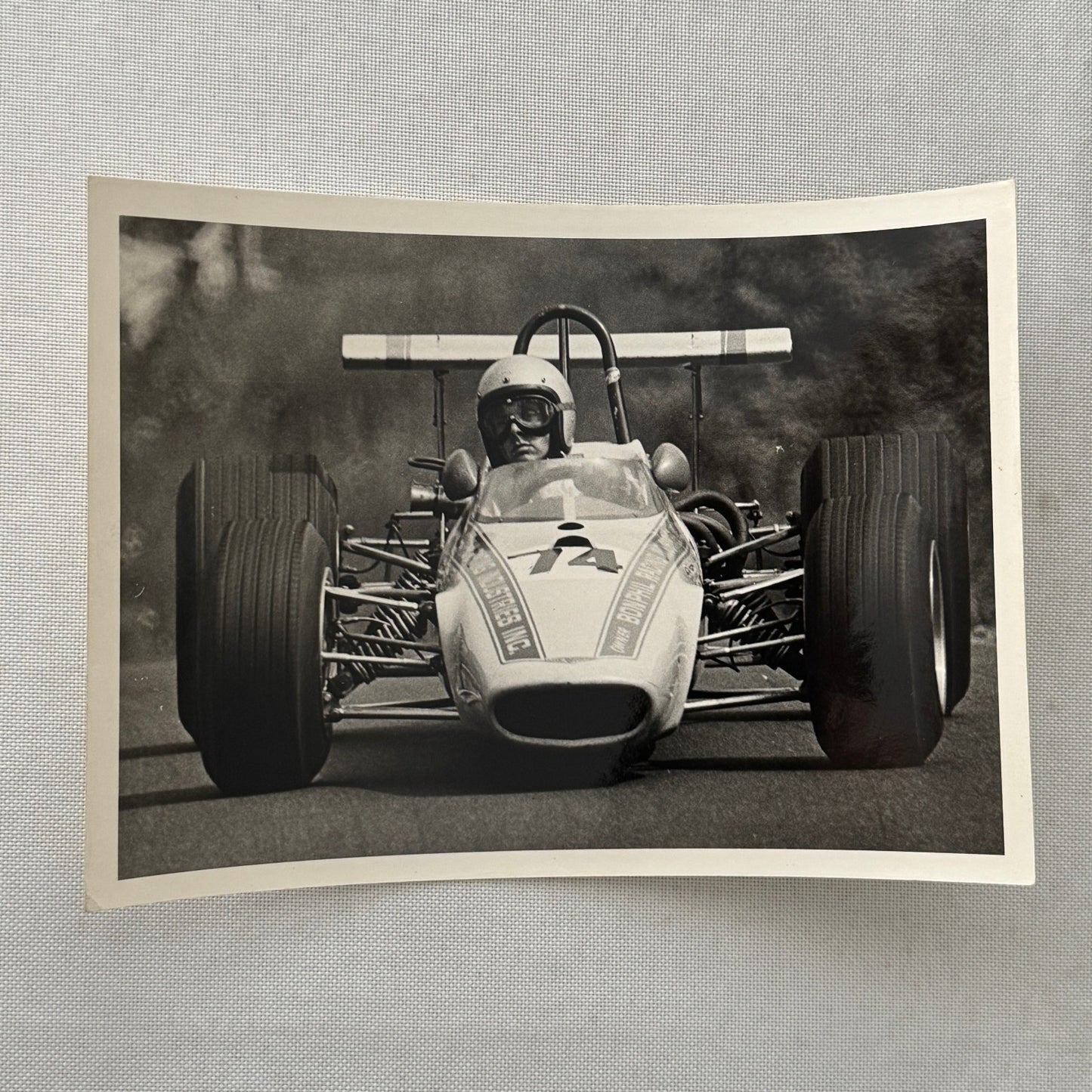Vintage Car Racing Photo Circuit Mont Tremblant Quebec Photograph