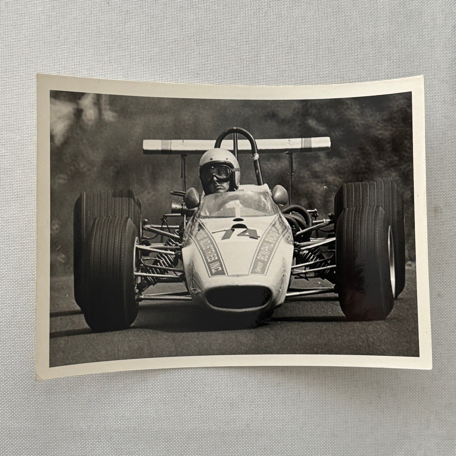 Vintage Car Racing Photo Circuit Mont Tremblant Quebec Photograph