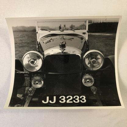 Vintage Alvis Car Photo Photograph Print - Auction Catalog Image ? 