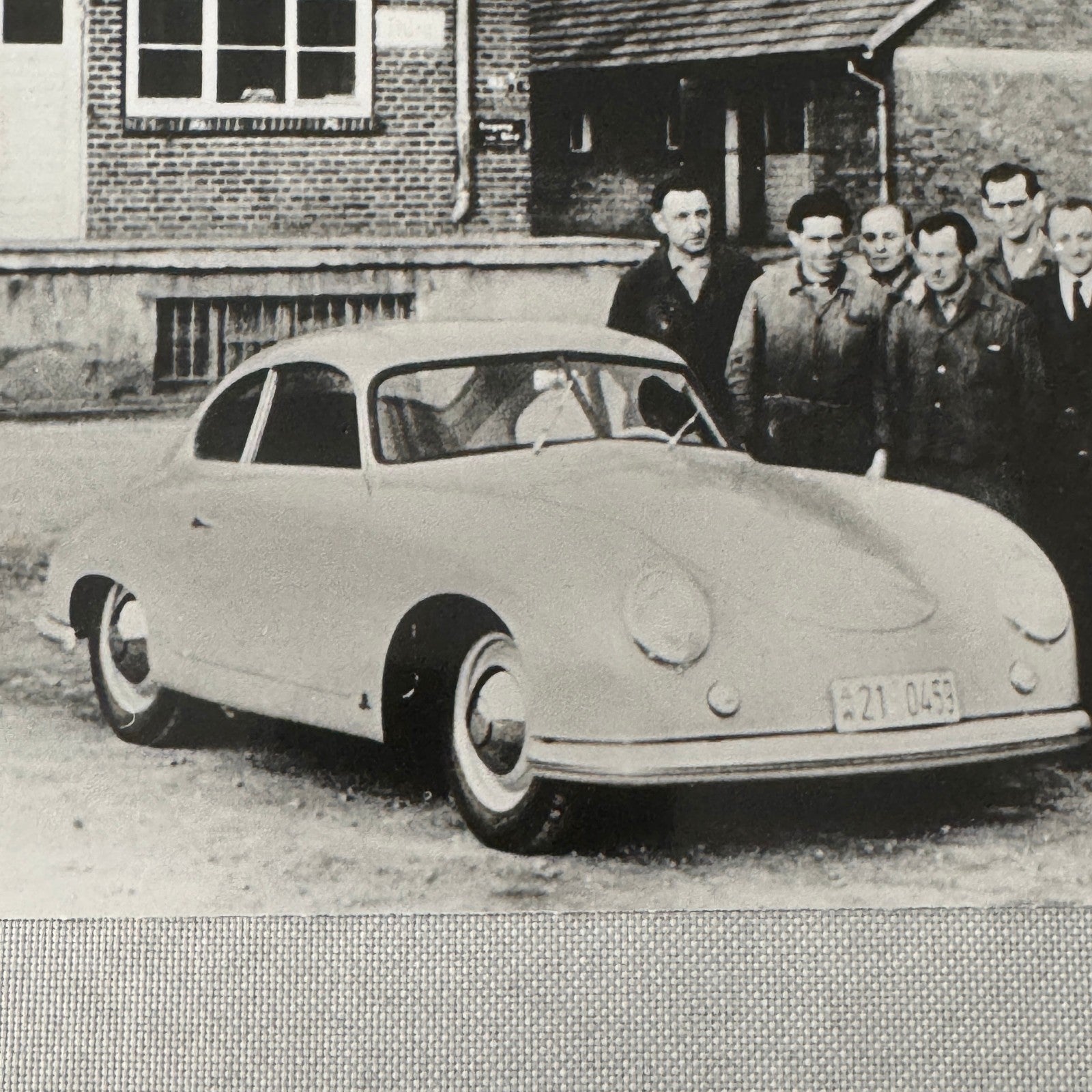 Porsche 356 Coupe Car Photo Photograph Vintage Image Modern Print
