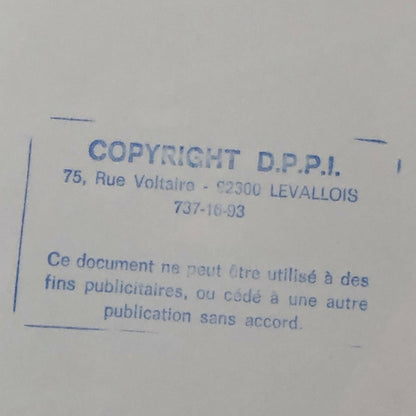 Vintage 1976 Formula 2 F2 Rouen Grand Prix Racing Photo Photograph Alex Ribeiro 