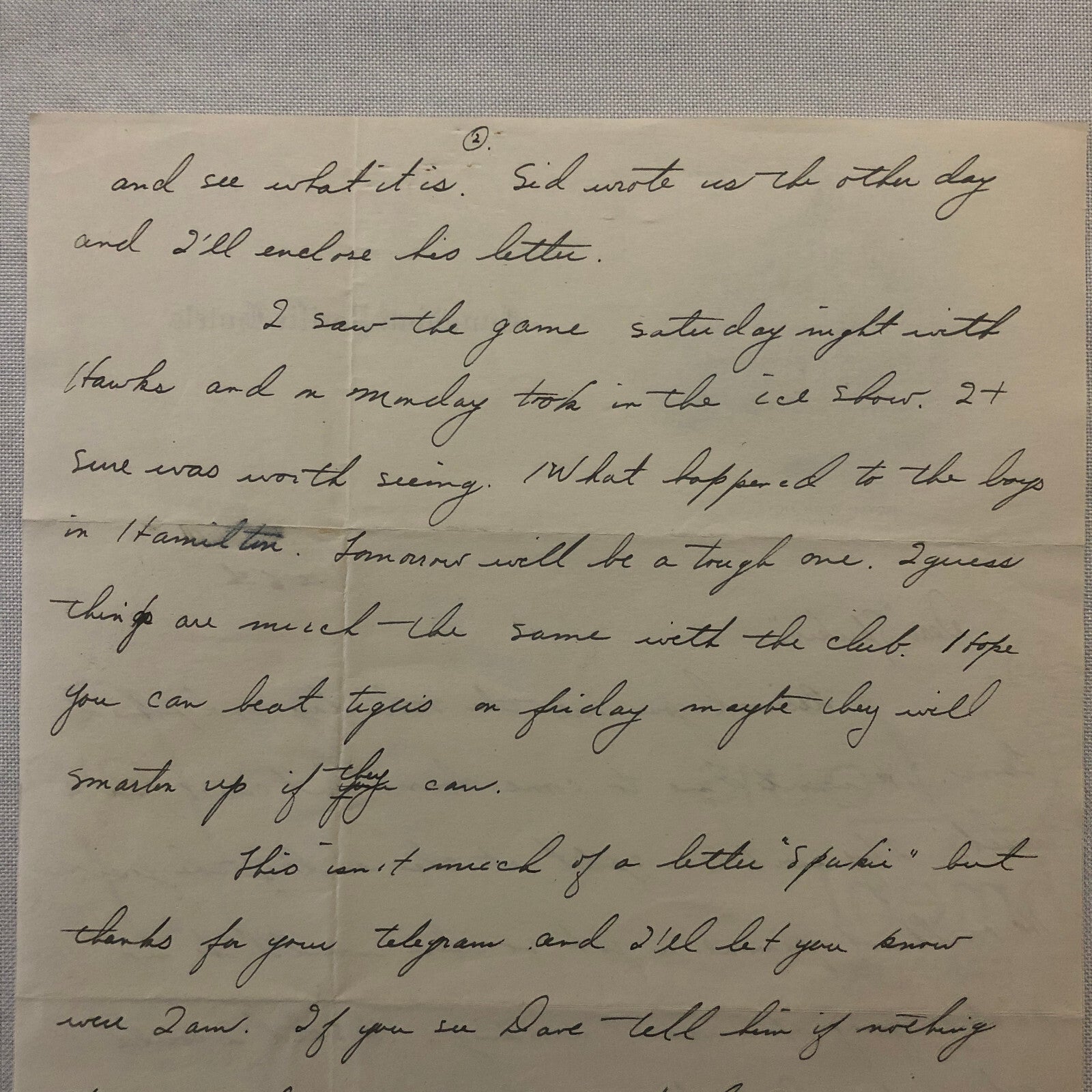 Royal York Hotel Toronto Letterhead Letter Hockey Player Detroit Red Wings Scout