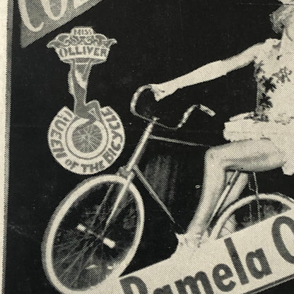 Circus Bicycle Act Performer Postcard Post Card Miss Pamela Olliver