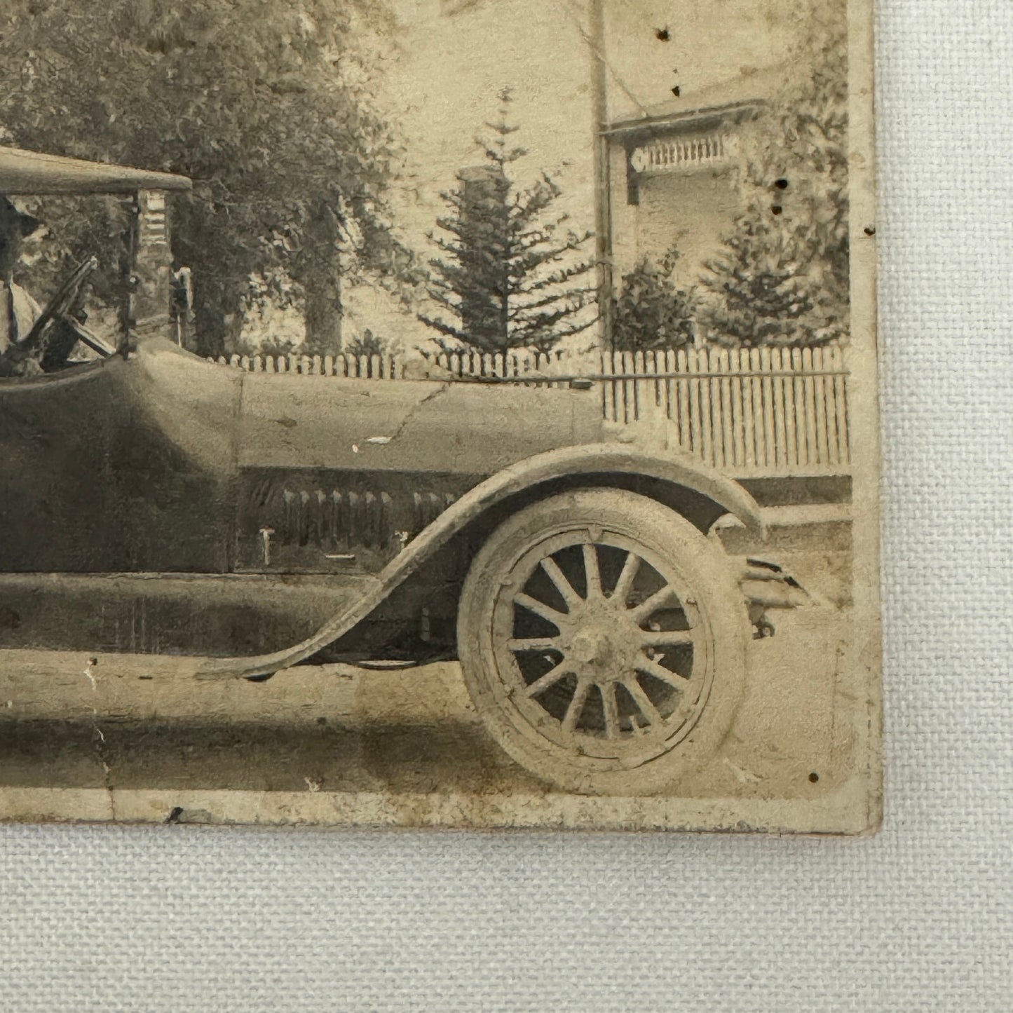 Antique Car Automobile Men Real Photo Postcard RPPC Photograph