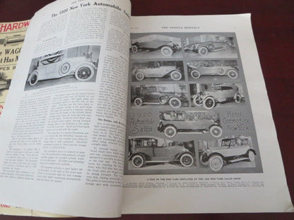 1921 Vehicle Monthly Magazine Klaxon Custom Car & Truck Bodies Paint Upholstery