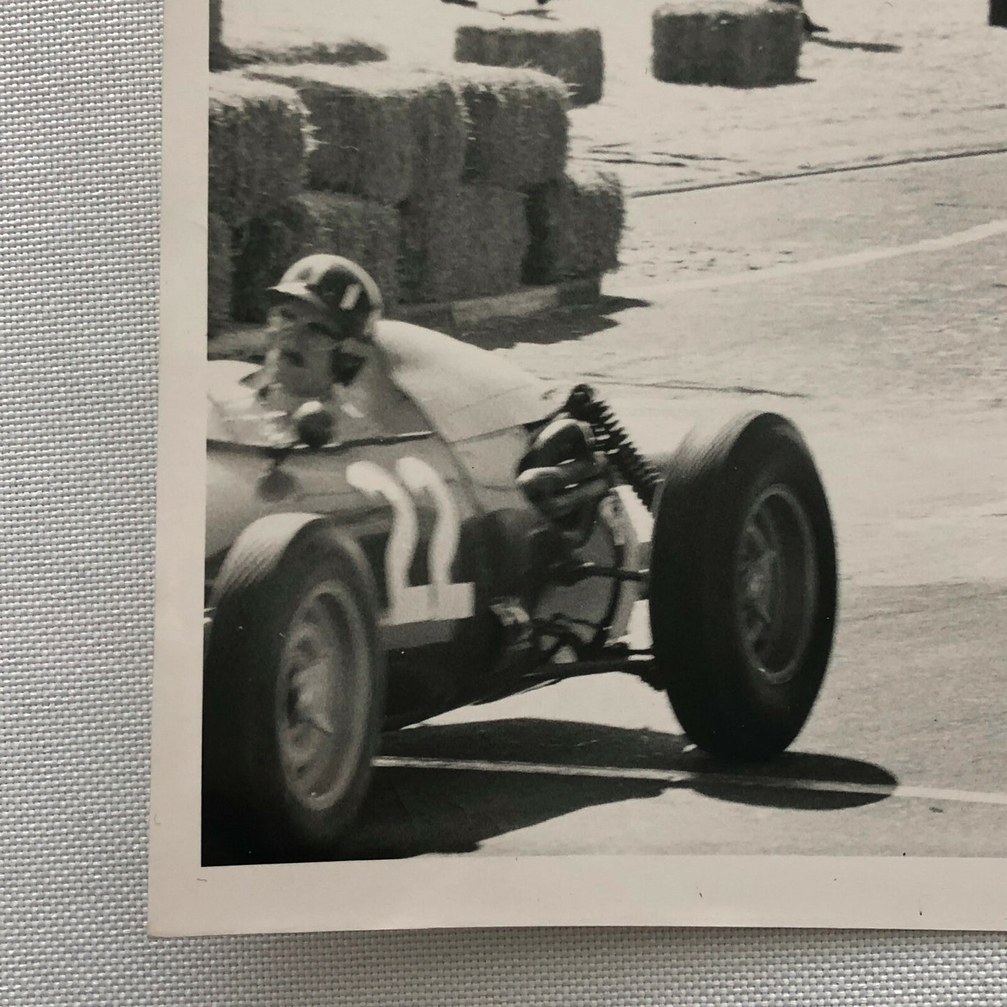 Vintage Grand Prix Racing Photo Photograph Bruce McLaren Graham Hill CAHIER