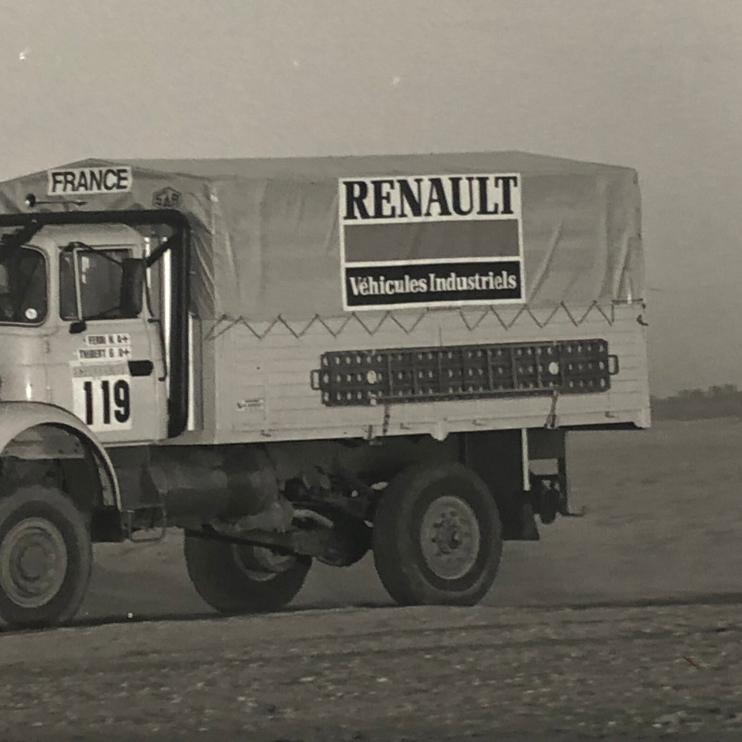 1980 Transafrica Rally Rallye Photo Photograph DPPI Renault Truck