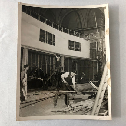 Vintage Press Photo Photograph 1934 Burlington House Art Exhibition London UK