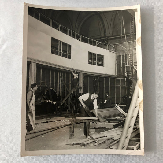 Vintage Press Photo Photograph 1934 Burlington House Art Exhibition London UK