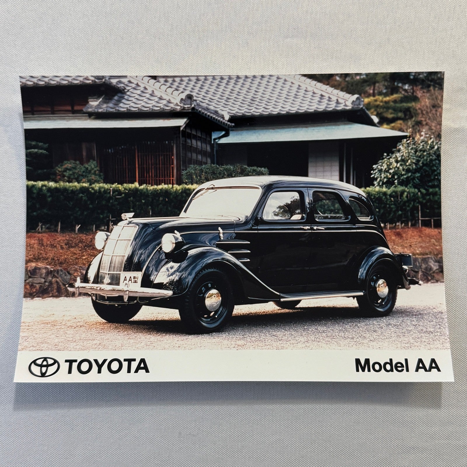 Toyota Model AA Vintage Car Factory Press Photo Photograph Print