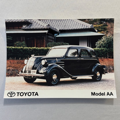 Toyota Model AA Vintage Car Factory Press Photo Photograph Print