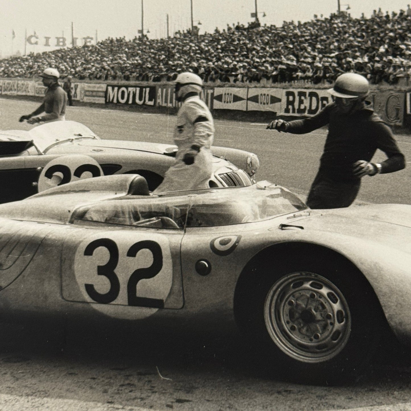 Porsche 718 RSK Racing Photo Photograph Print Vintage