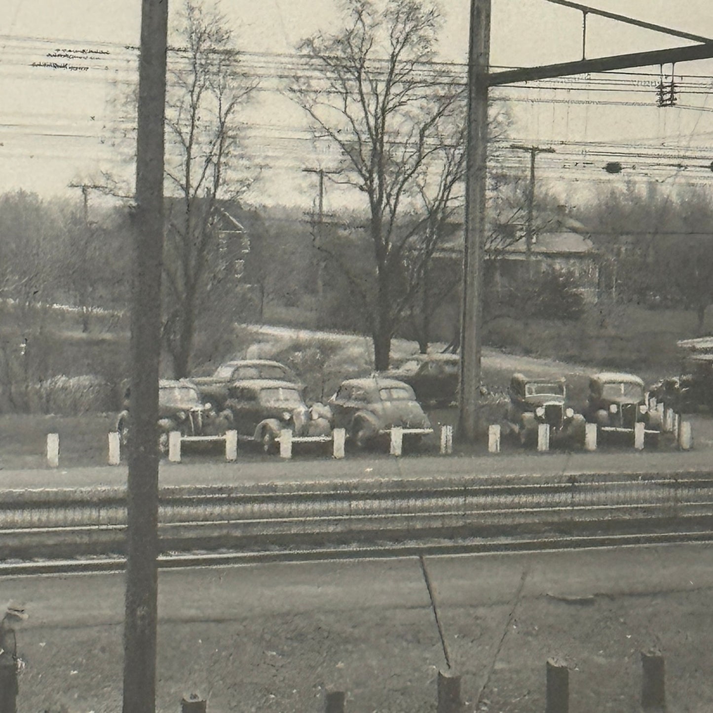 Vintage Pennsylvania Railroad Photo Contact Sheet Photograph Al Paul Lefton PRR