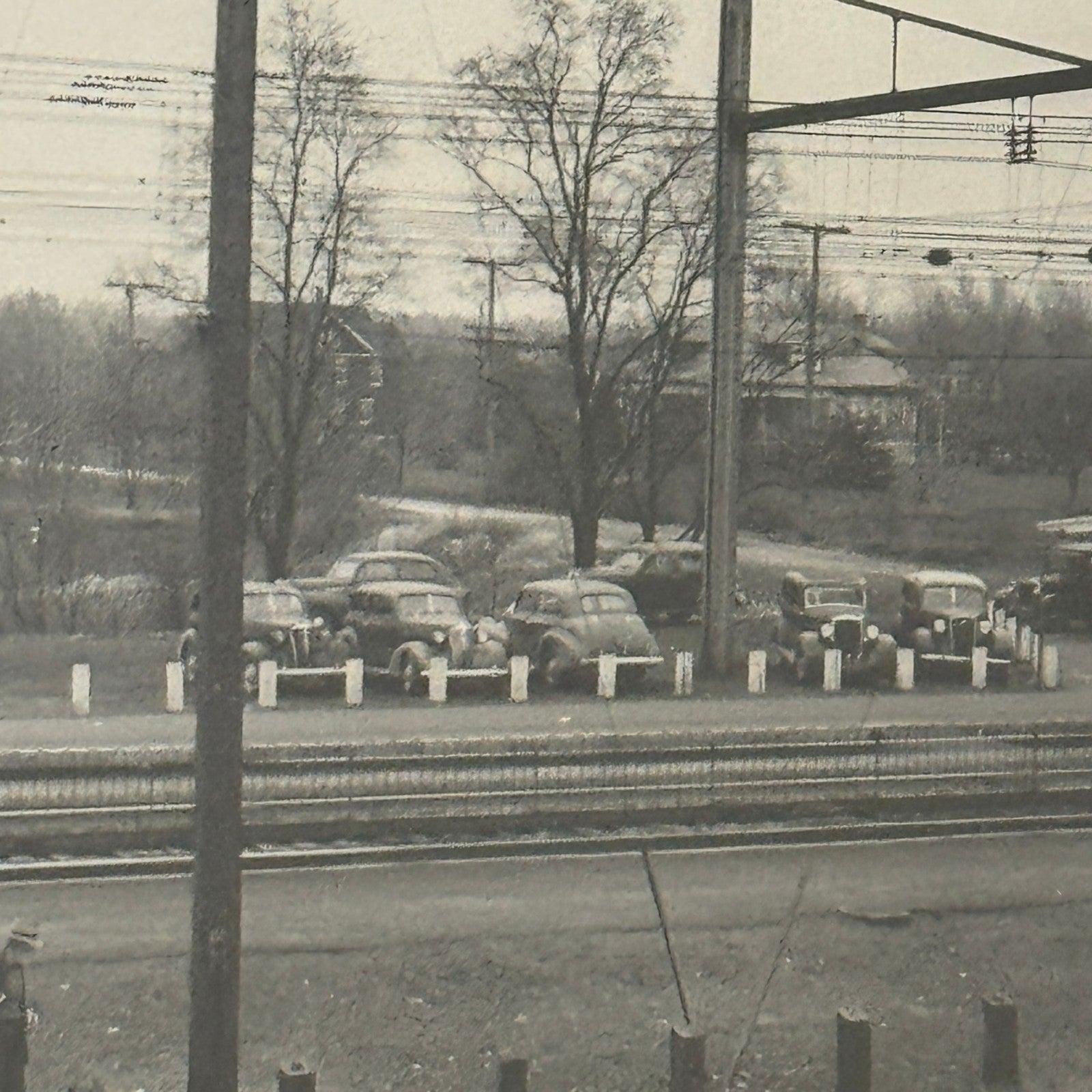 Vintage Pennsylvania Railroad Photo Contact Sheet Photograph Al Paul Lefton PRR