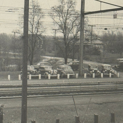 Vintage Pennsylvania Railroad Photo Contact Sheet Photograph Al Paul Lefton PRR