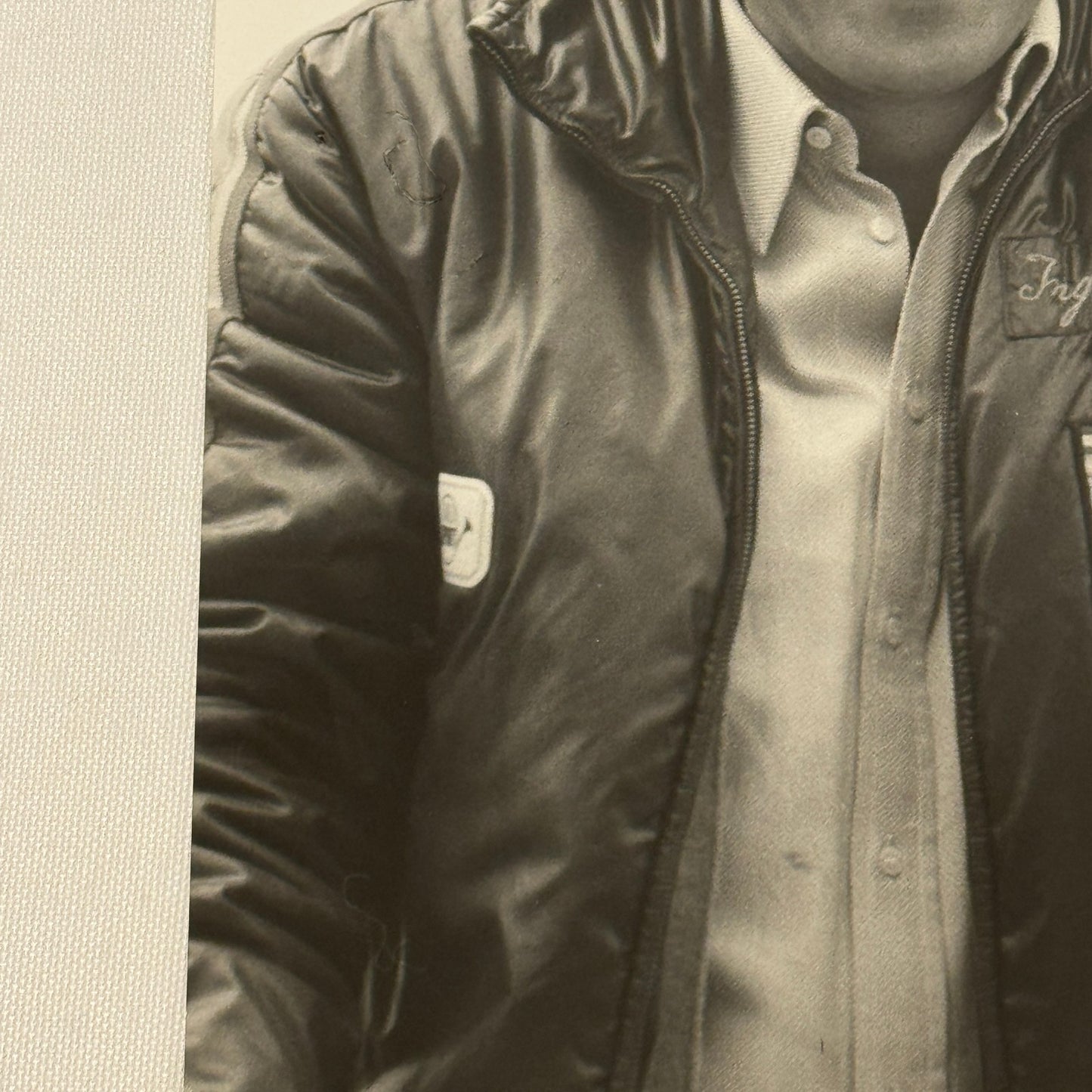 Vintage Racing Photo Ferrari Engineer Mauro Forghieri 1972 German Grand Prix