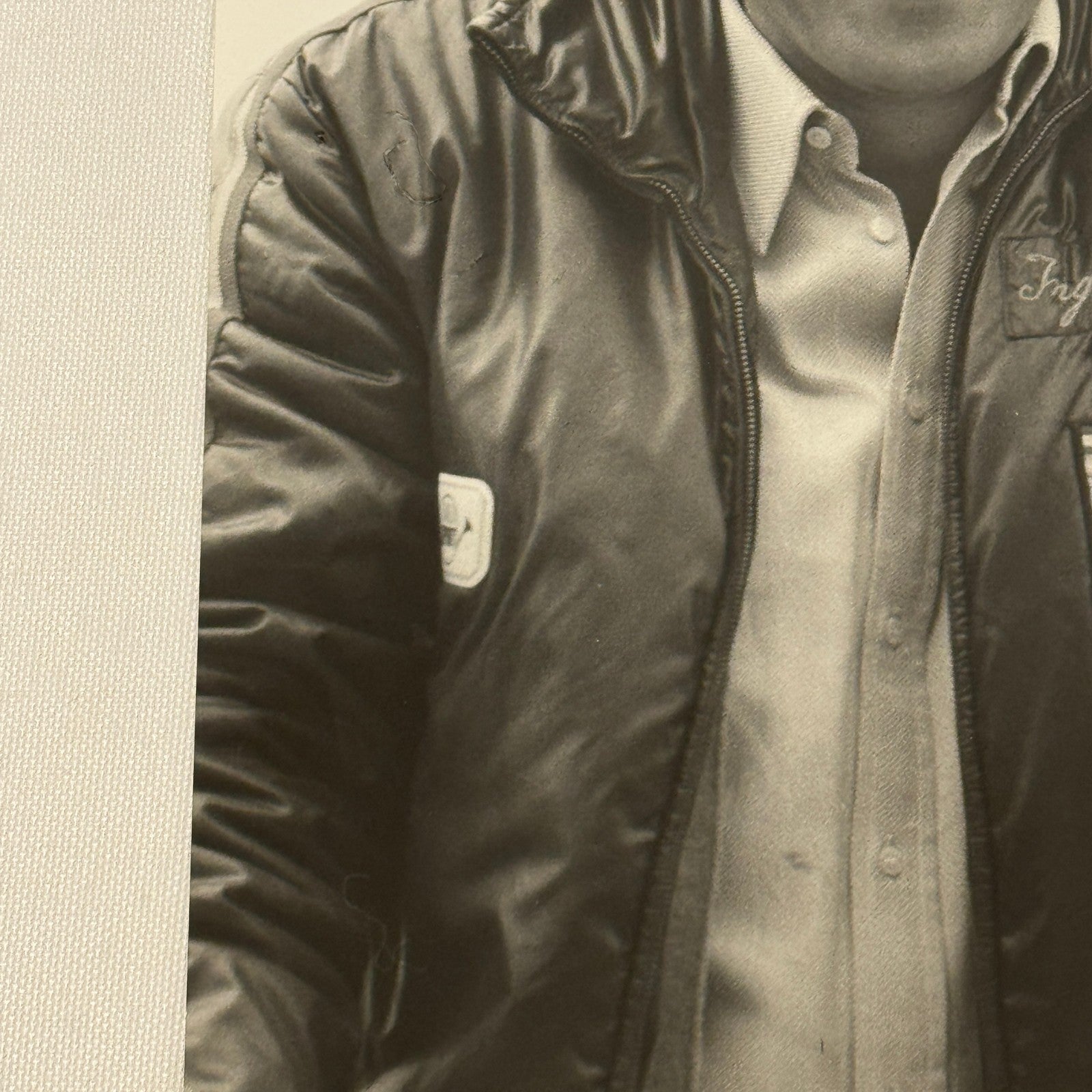 Vintage Racing Photo Ferrari Engineer Mauro Forghieri 1972 German Grand Prix