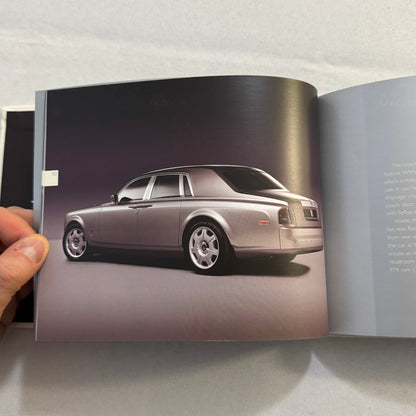 Rolls Royce Phantom Press Kit Brochure with Photo CD